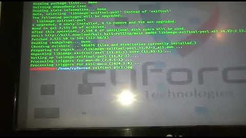 Exiftool image forensics (exploit) demonstration #continuation