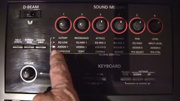 Roland FA-06 Matrix Control of Tone Parameters