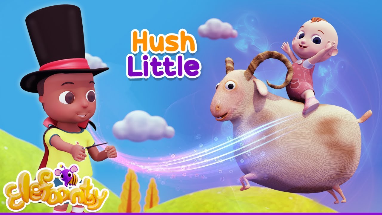 Hush Little Baby Nursery Rhymes Elefaanty YouTube