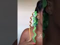 Heatless waves on natural hair