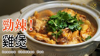 【勁辣】雞煲！除咗隻雞要靚？都仲要麻甩嘅豬皮！發揮辣味來源？