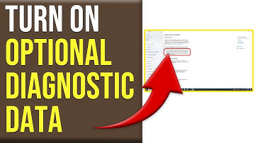 How To Turn On Optional Diagnostic Data On Windows 10(Enable Optional Diagnostic Data On Windows 10)