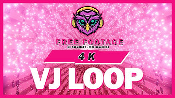 FREE FOOTAGE VJ LOOP PINK UNIVERSE STARS TUNNEL | FREE DOWNLOAD | License No Copyright
