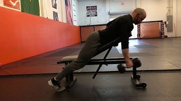 Alternating Chest-Supported Dumbbell Row with Iso Hold