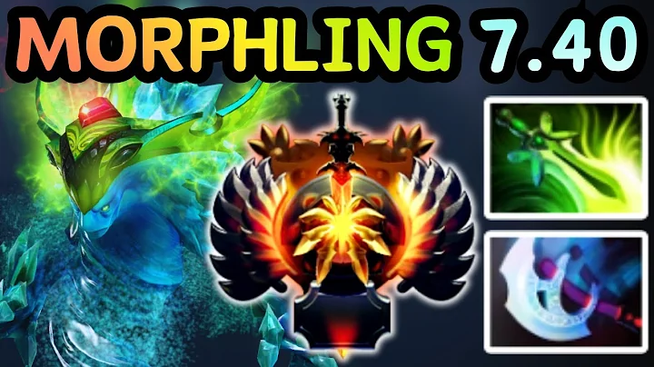 🔥 NEW PATCH 7.40 !!! MORPHLING CARRY FULL AGI FULL DMG | DOTA 2 GAMEPLAY 🔥