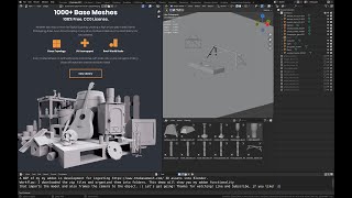 Daily Blender Blog: Addon Dev WIP:  The Base Mesh asset ingestion tool and asset library creation