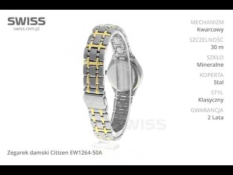 www.swiss.com.pl - Zegarek damski Citizen EW1264-50A