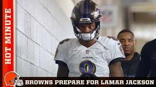 Browns Prepare for Lamar Jackson | Browns Hot Minute
