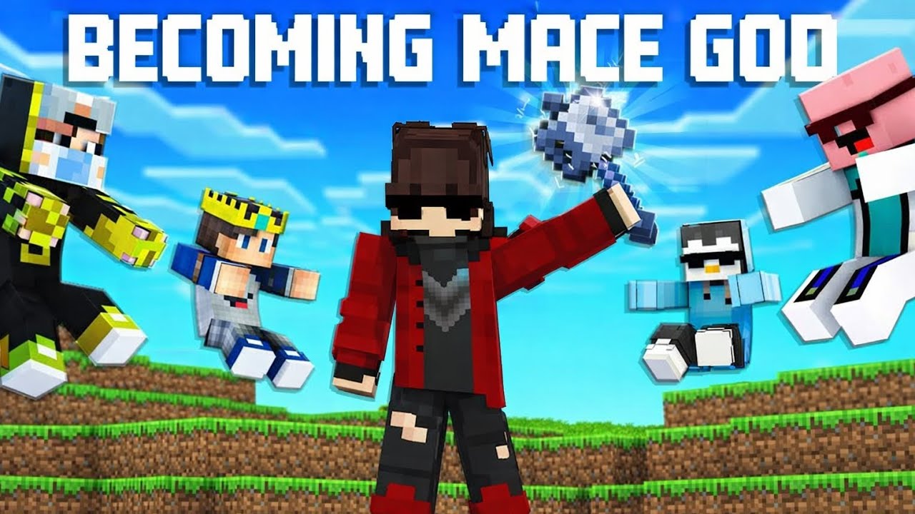 How to Master Mace in Minecraft PE ll Hindi - YouTube