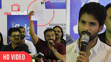 Udta Punjab Banned | Shahid Kapoor And Anurag Kashyap Reaction | Full Speech | Press Conference