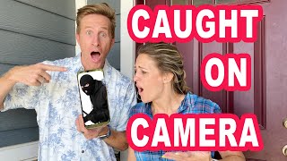 WE WERE ROBBED! CAUGHT ON SECURITY CAMERA!