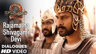 Rajamatha Shivagami Devi Dialogue Baahubali 2 Prabhas,Hka Shetty,Rana,Tamannaah,M.m. Keeravani