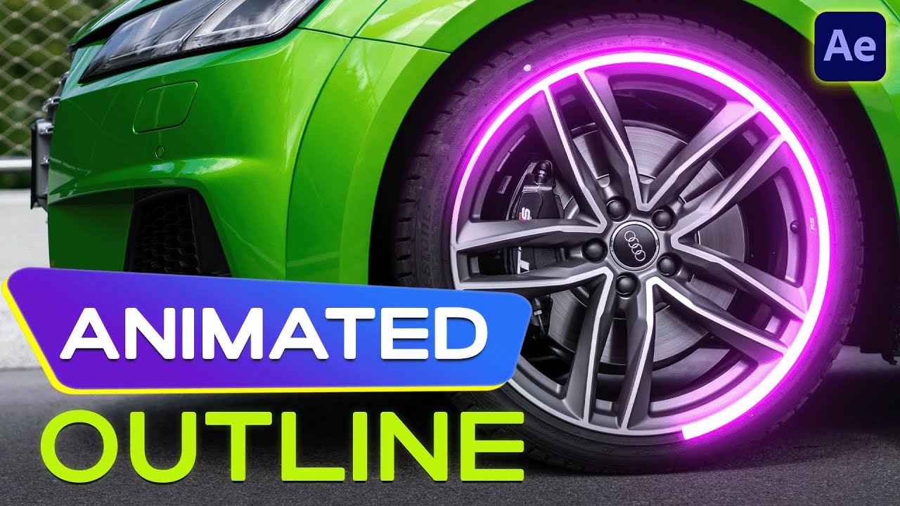 Animated Outliner effect in After Effects - YouTube