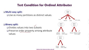 4. Decision Trees - Specifying Test Condition & Attribute Selection Measures by Shahzad Ali