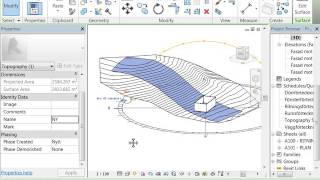 Revit Architecture Ny Och Befintlig Mark