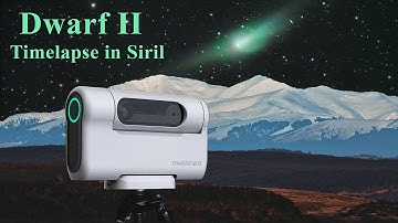 Dwarf II Telescope: Fast Comet Timelapse in Siril (Free) Full Tutorial