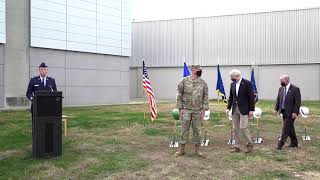 Groundbreaking ceremony for the Intelligence Production Complex III at Wright-Patterson AFB