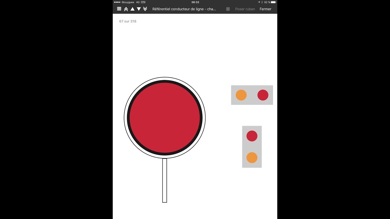 Disque Rouge HO Signal Lumineux Vitesse DP34 – Pour Train électrique
