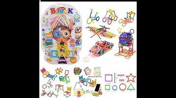 Intelligence Sticks building blocks diy assembly toy for toddlers/ Best kids game/Educational toy