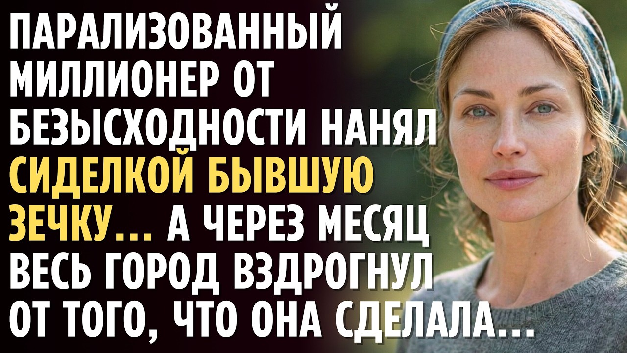 Парализованный МИЛЛИОНЕР от безысходности нанял сиделкой бывшую ЗЕЧКУ... А через месяц все замерли..