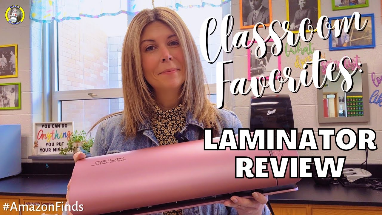 Classroom QFUN Laminator Product Review | MsRazz ChemClass