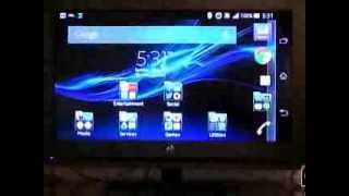 Demo using my Sony Xperia TX as a desktop replacement