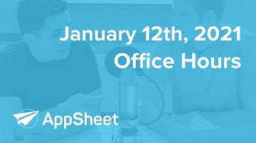 Office Hours: Charts January 12th, 2021
