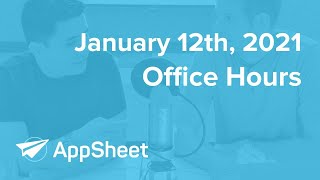 Office Hours: Charts January 12th, 2021