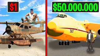 MÁY BAY $1 vs $50.000.000 Trong GTA 5! ✈️💰 screenshot 4