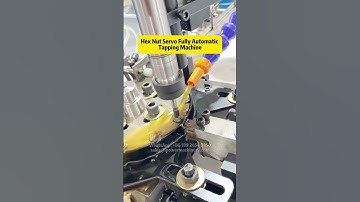 Servo Fully Automatic Tapping Machine for Hex Nuts