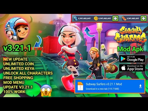 Subway Surfers Mod Apk v3.21.1 Download Unlimited Money 2023