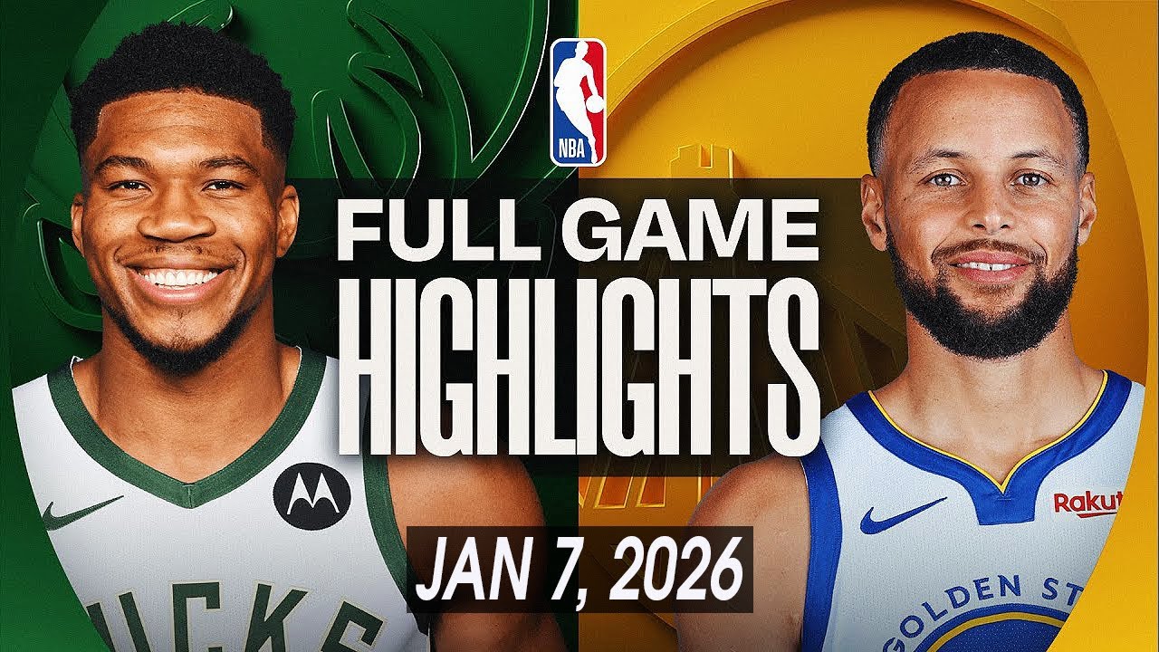 WARRIORS Vs BUCKS FULL GAME HIGHLIGHTS January 7 2026 NBA Highlights 