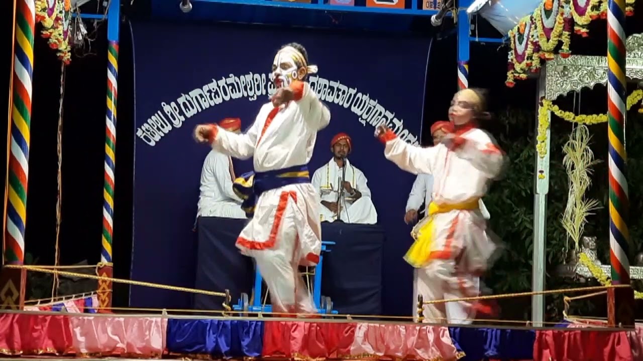 #ಪೂರ್ವರಂಗ-ಕಟೀಲುಶ್ರೀದುರ್ಗಾಪರಮೇಶ್ವರೀ ಪ್ರಸಾದಿತದಶಾವತಾರ ಯಕ್ಷಗಾನ ಮಂಡಳಿಯ 6 ನೇ ತಂಡದ #ಶ್ರೀದೇವಿಮಹಾತ್ಮೆ21-12-21