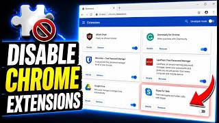 How to Disable Chrome Extensions in Google Chrome 2026