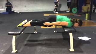 Face Down Chinese Plank