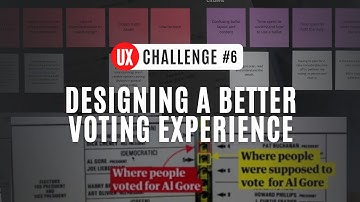 UX Design Challenge #6: Better Voting Experience