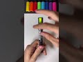 Yellow posca marker asmr