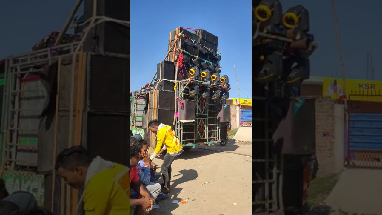 sakshi dj nagri sound check heavy setup pawar bess 