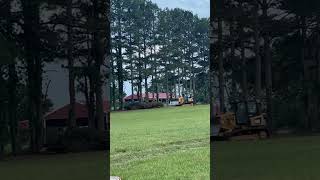 Getting it done! #brushclearing #cleanup #yardwork #landscape #cleanup #building