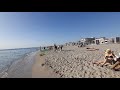 Крым Пляж Поповка 22 сентября 2020 воздух +29 вода +22