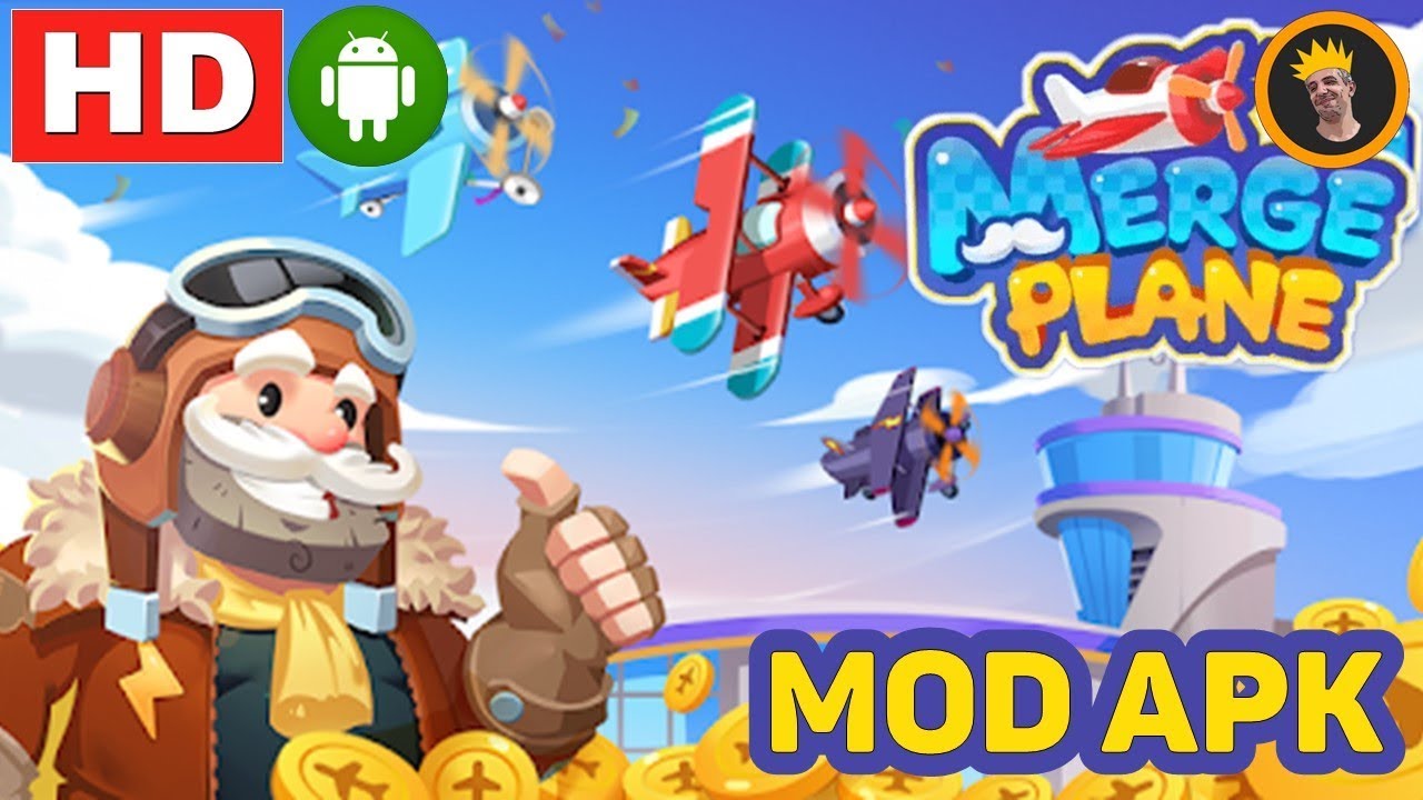 MERGE PLANE MOD APK SINIRSIZ ALTIN HİLELİ VE MAĞAZA CRACKLI