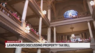 Indiana Senate discussing property tax bill
