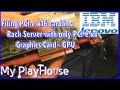 Making PCI-e x16 Graphics Card fit in PCI-e x8 Rack Server - 437