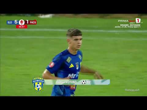 GOOOL! Slobozia - Csikszereda 5-1. Unirea face spectacol! Rotund marchează și el