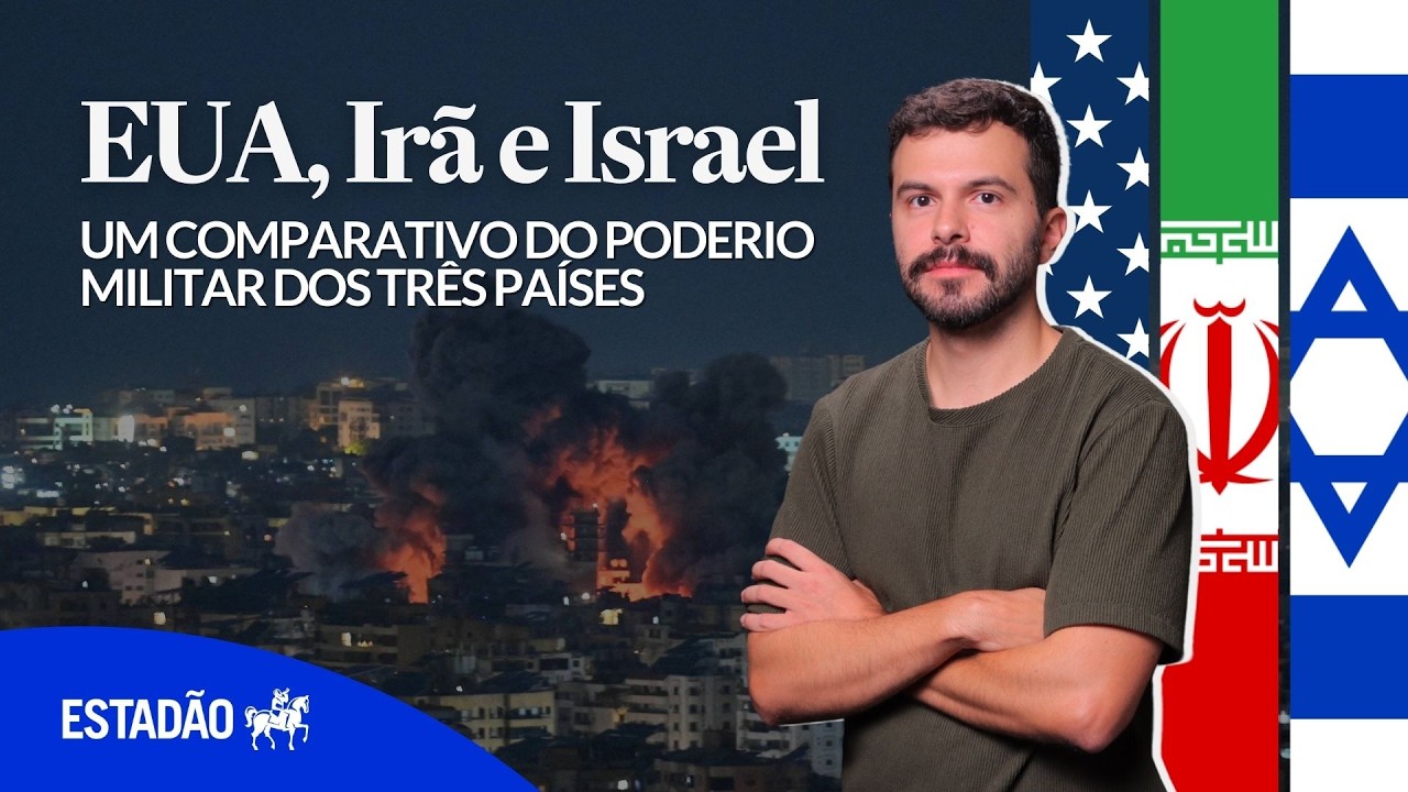 EUA x IRÃ x ISRAEL: Um comparativo do poderio militar dos três países em conflito no Oriente Médio