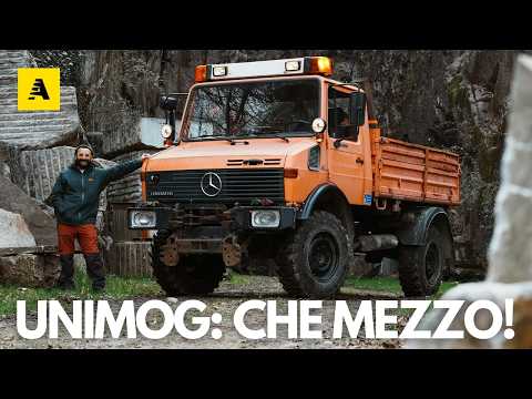 Rimettiamo al LAVORO un UNIMOG. Un camion DIVERSO da tutti (gomme comprese)