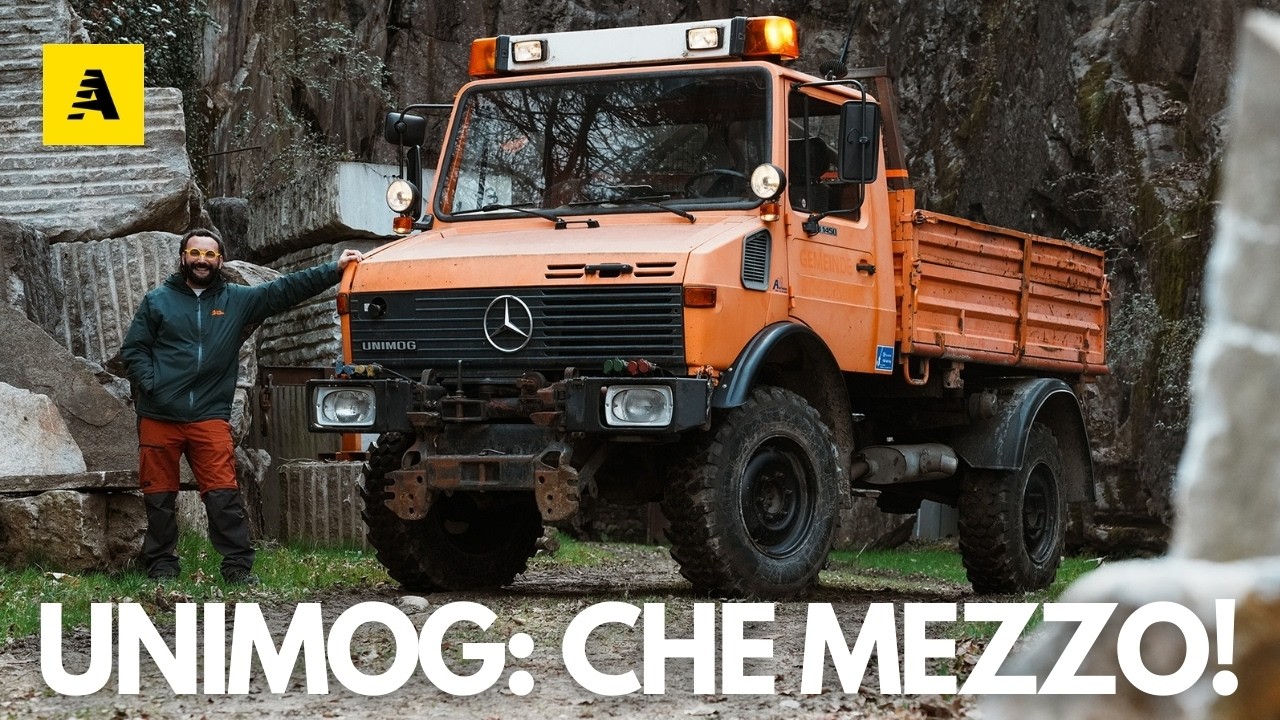 Rimettiamo al LAVORO un UNIMOG. Un camion DIVERSO da tutti (gomme comprese)