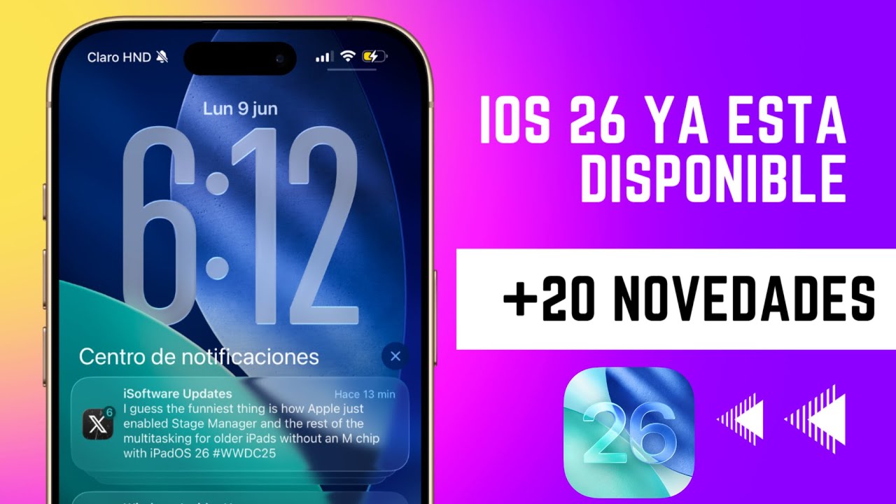 🚨 ¡Salió iOS 26! 😱 TODAS sus Novedades que Tienes que Probar 🔥📱 - YouTube