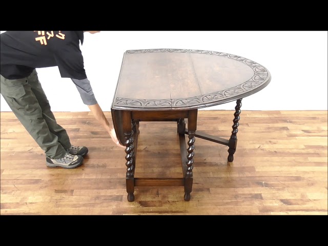 ゲートレッグテーブル(商品ID:54252) アンティークフレックス ティー