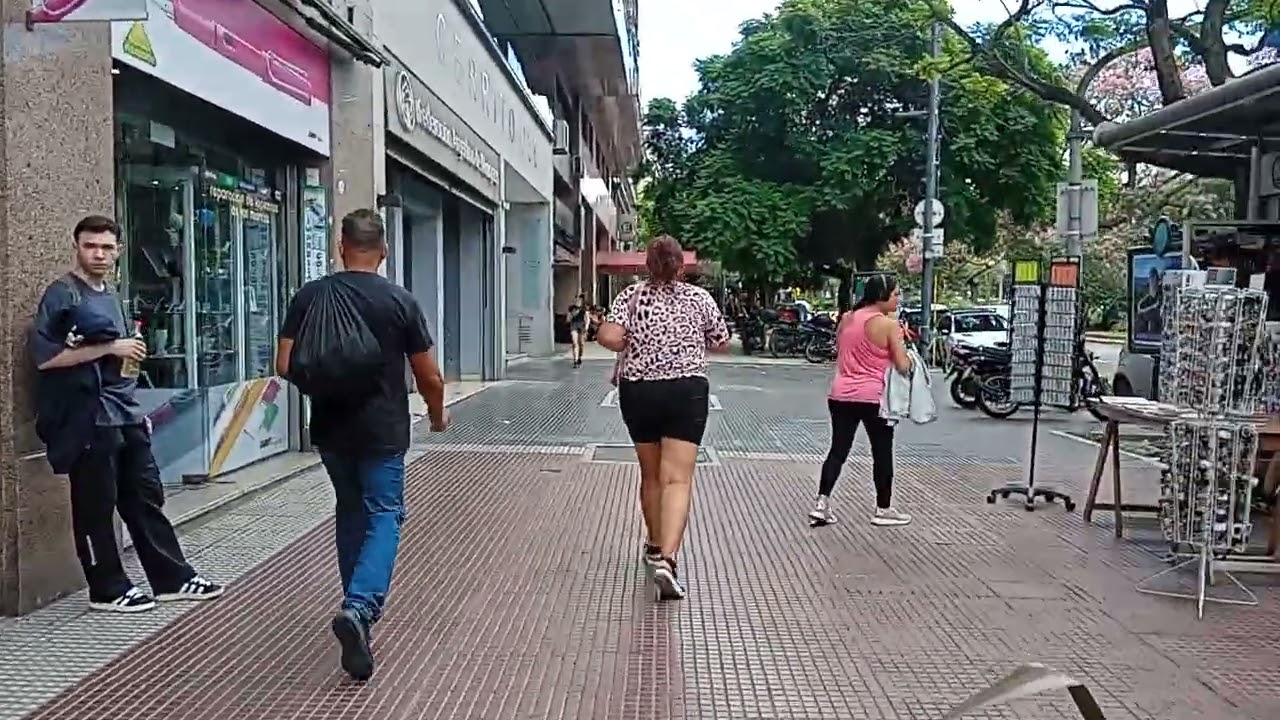 Buenos Aires ciudad/recorrido a pie desde la 9 de julio hasta Av.del Libertador.